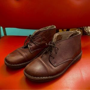 One of a kind vintage timberland booties